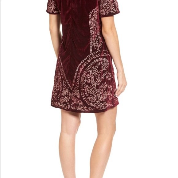KAS New York Lilly Velvet Dress EUC SZ M - Picture 2 of 7